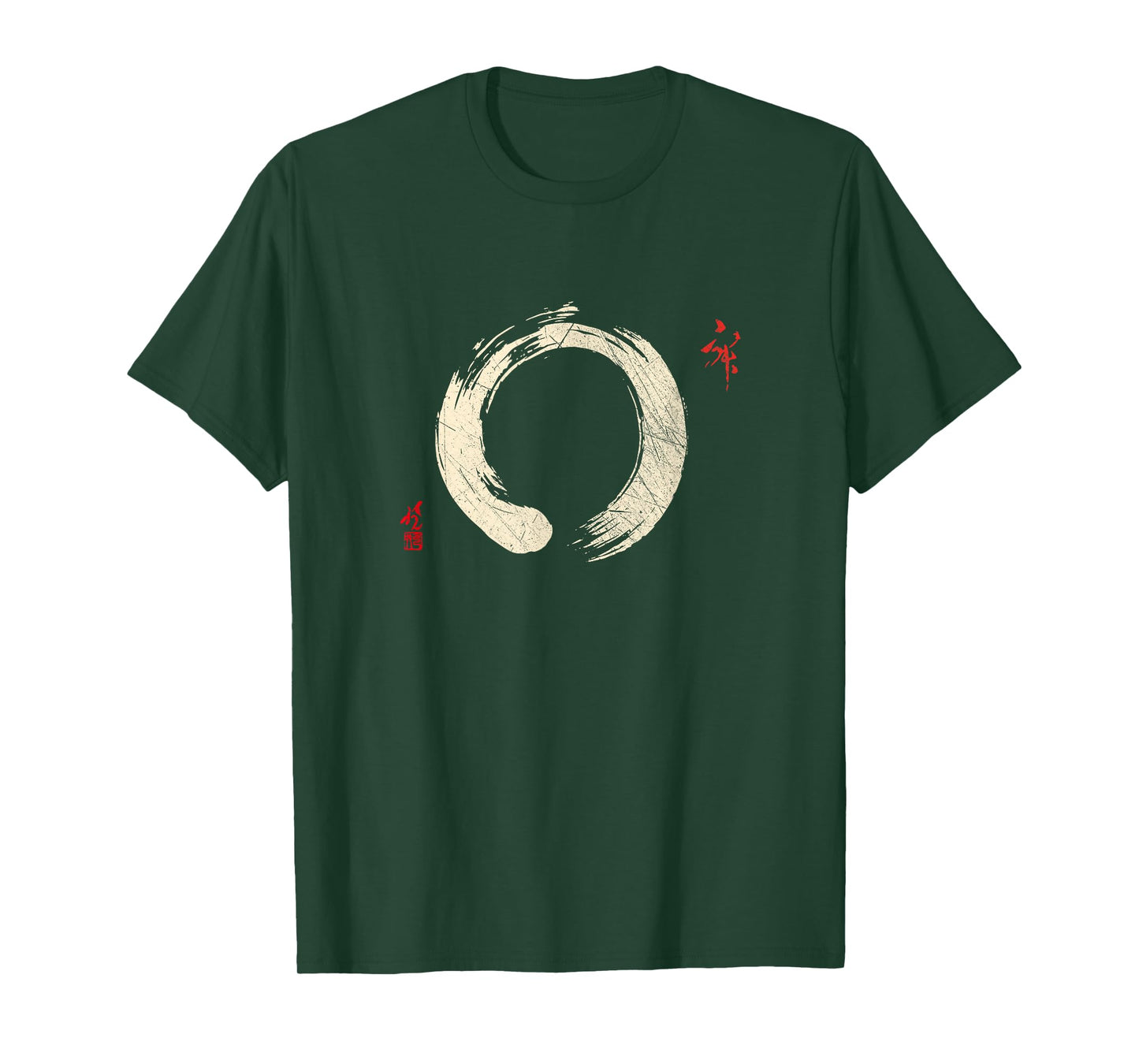 Buddhism Meditation Yoga Bonsai Zen Enso Circle Goa Karma Om T-Shirt