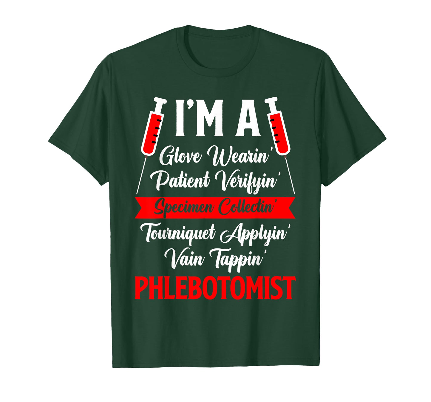 Phlebotomist Phlebotomy T-Shirt