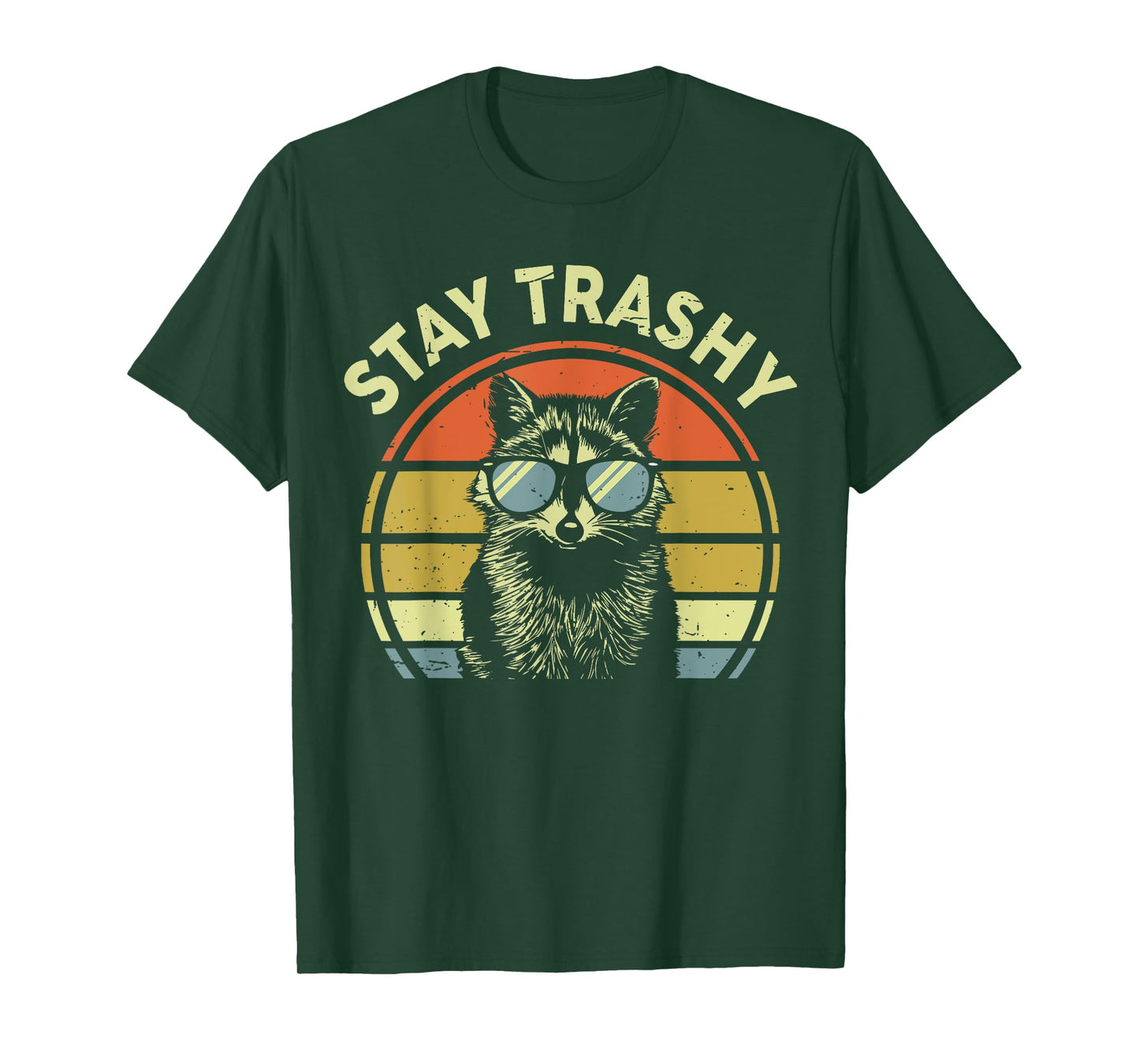 Raccoon Stay-Trashy Men Women Funny Kids Toddler Trash-Panda T-Shirt