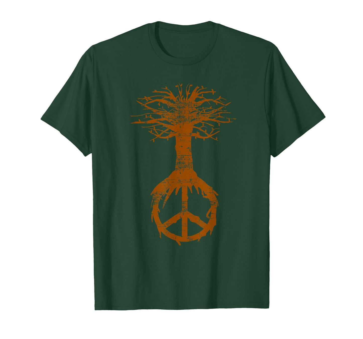 Hippie Tree Peace Sign Shirt | Cute Nature Lovers Tee Gift