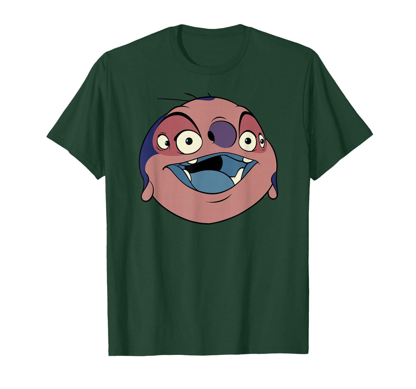 Disney Lilo & Stitch Jumba Jookiba Smiling Big Face Costume T-Shirt