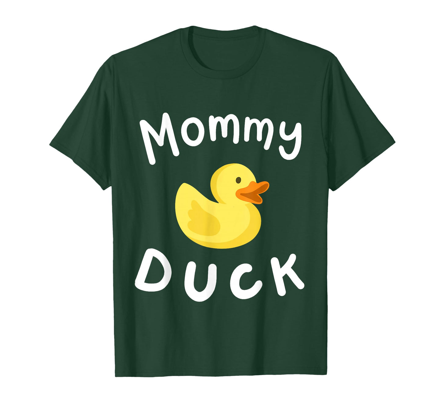 Mommy Duck Birthday Rubber Duck Lover Family Matching Women T-Shirt
