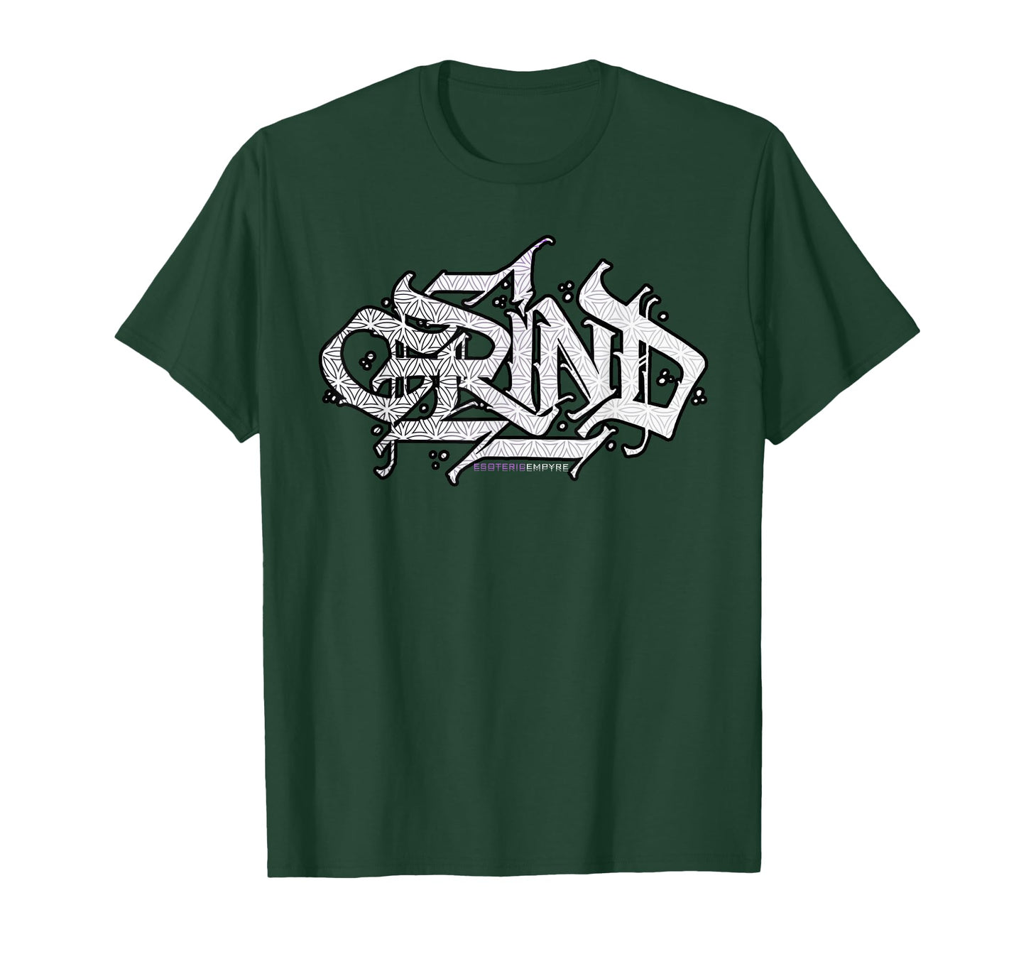 Hustle Grind Crush x Flower of Life T-Shirt