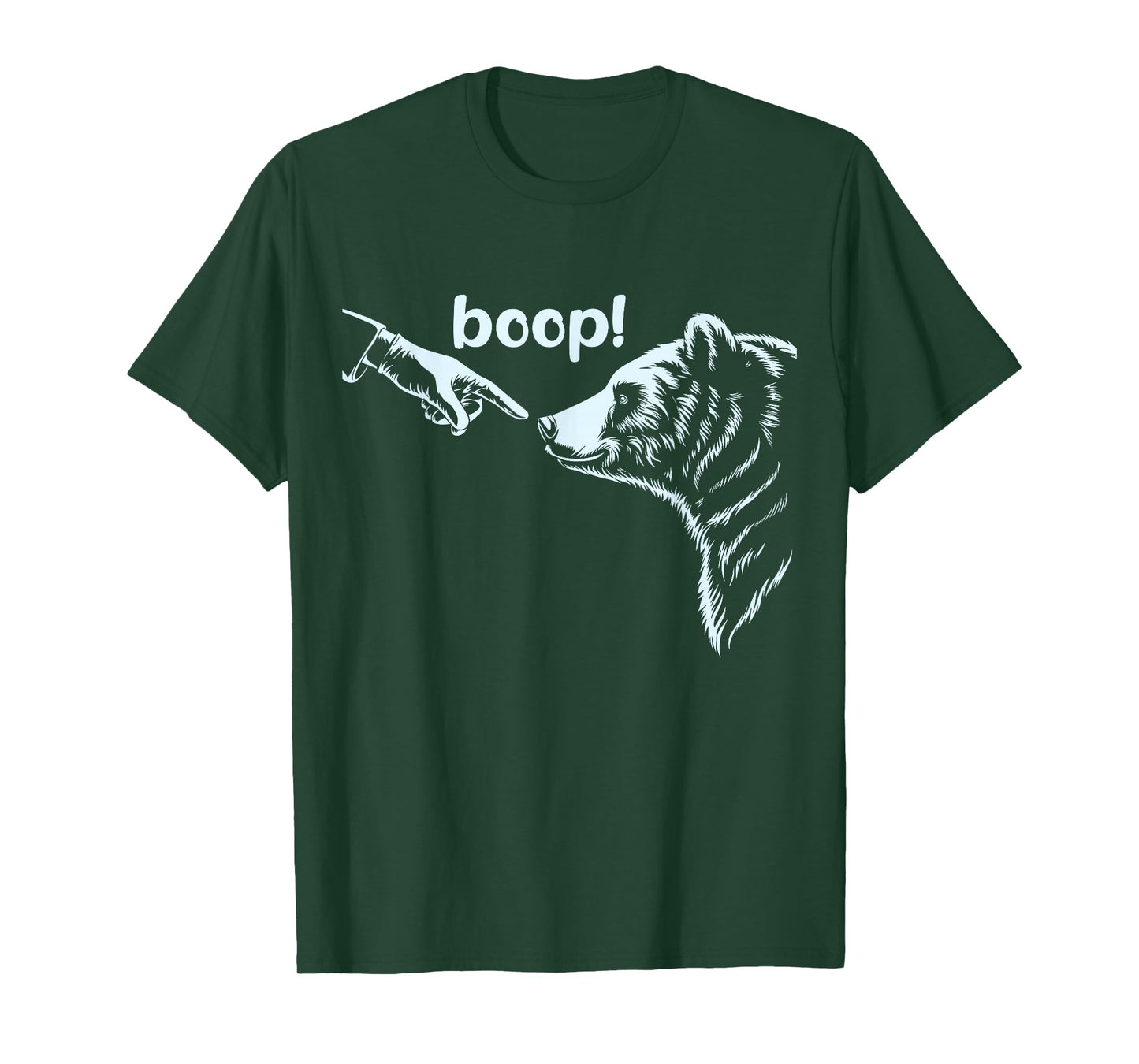 National Park Bear Boop Bear Nose Boop Bear T-Shirt