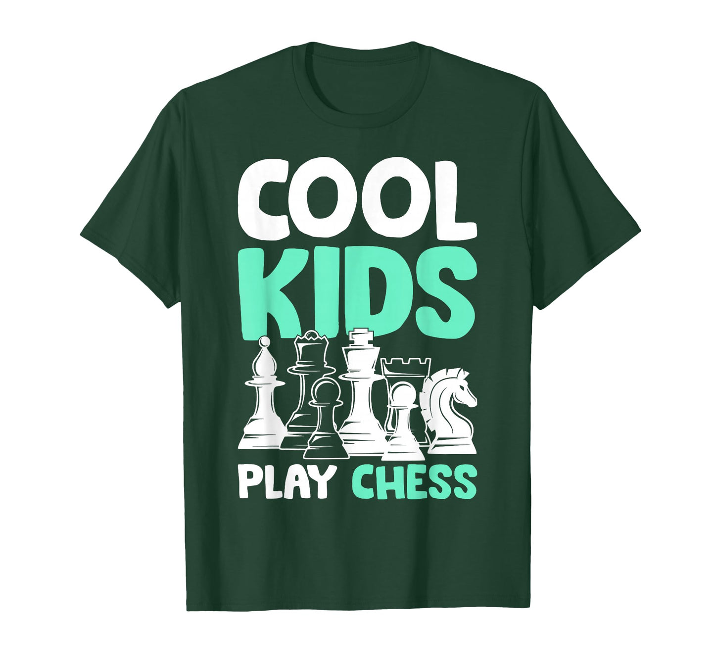 Cool Kids Play Chess Boys T-Shirt