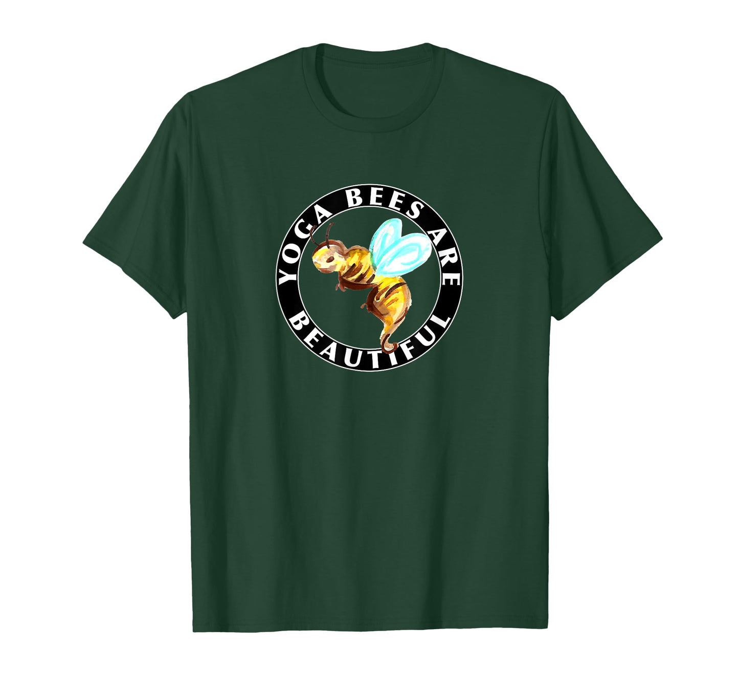 Yoga Bees logo T-Shirt