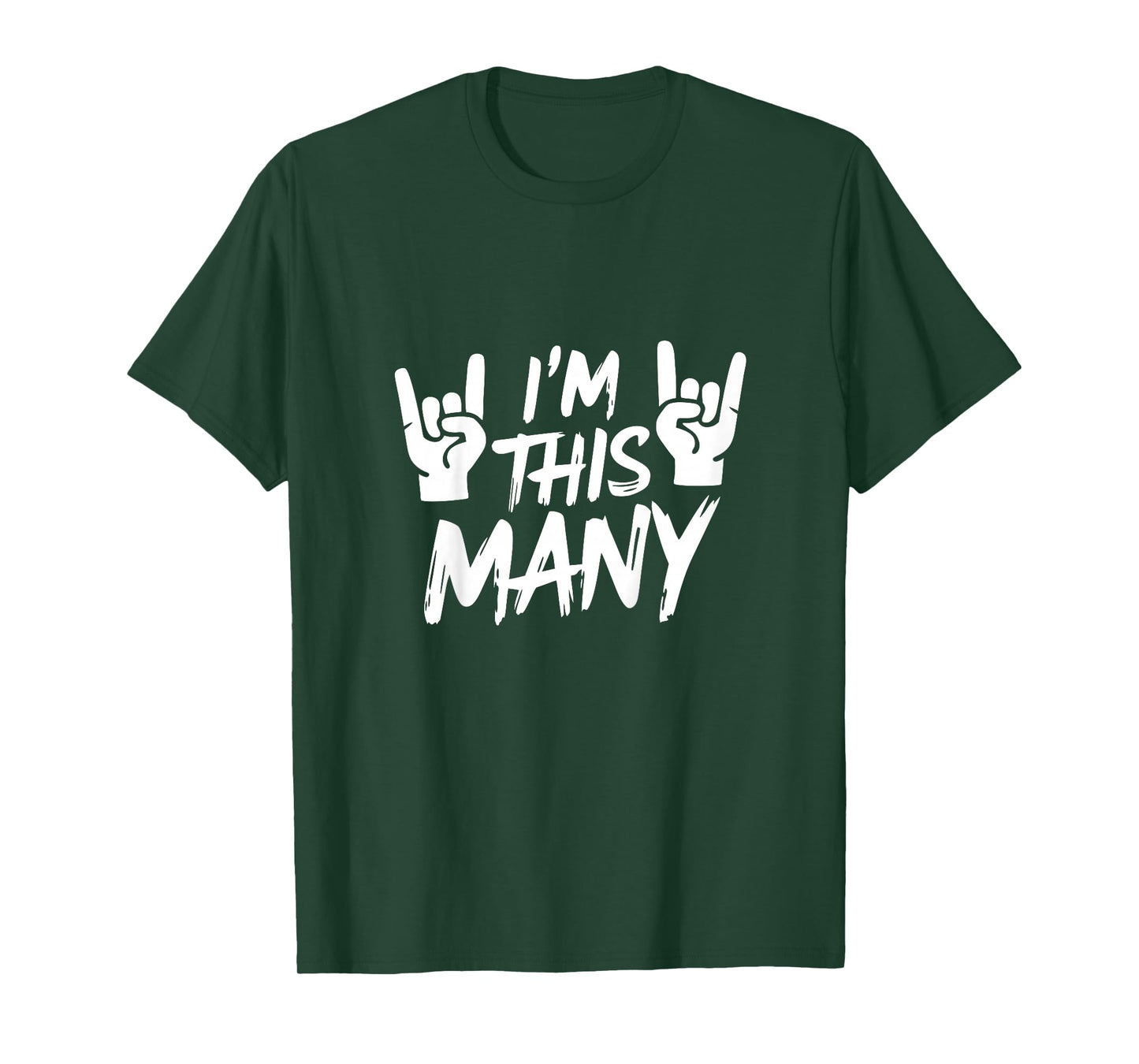 Kids 4th Birthday Boy Girl Four Age 4 Year Old Son Rock Party T-Shirt