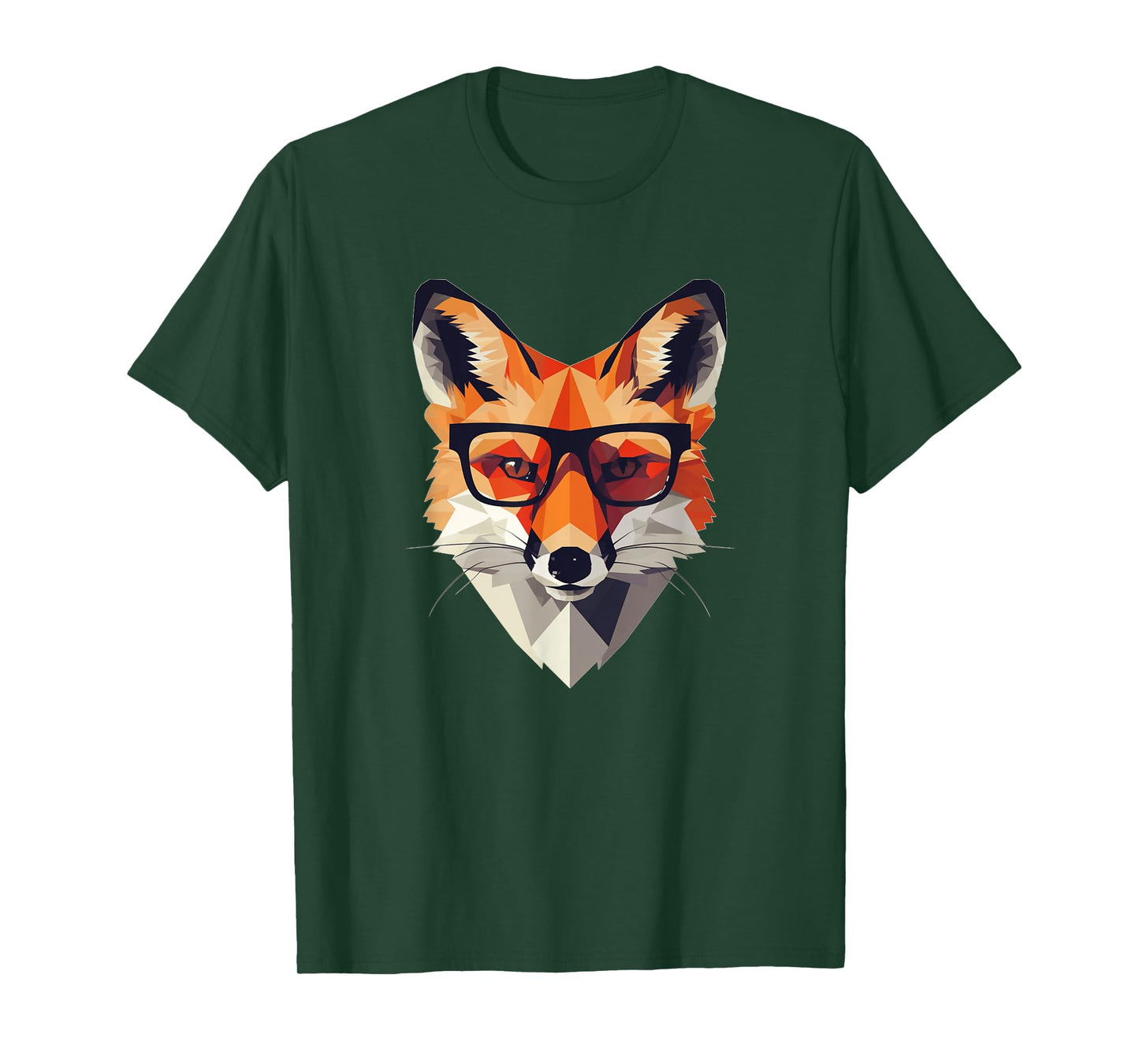 A stylish fox wearing spectacles T-Shirt