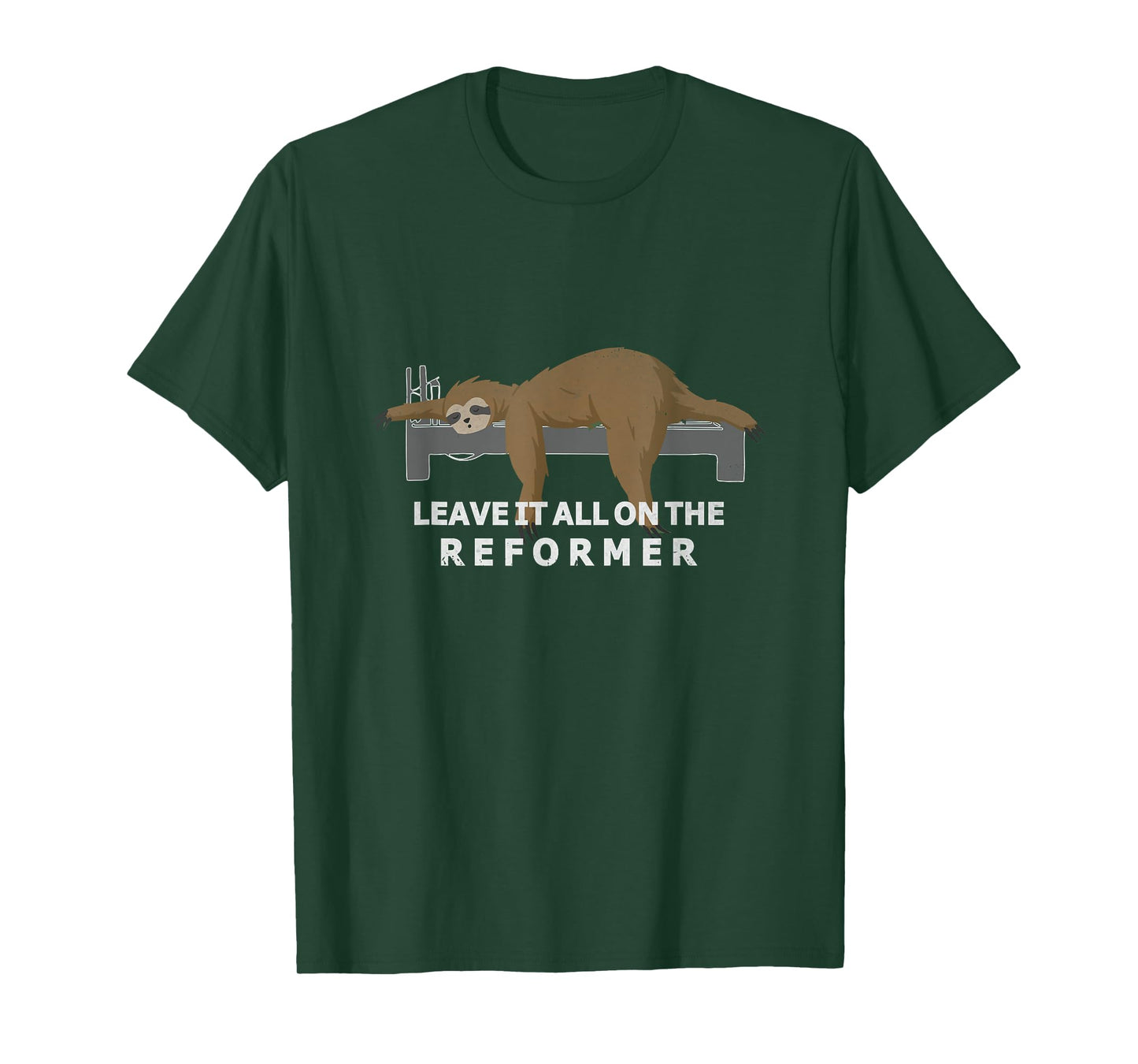 Reformer Pilates sloth Pilates T-Shirt