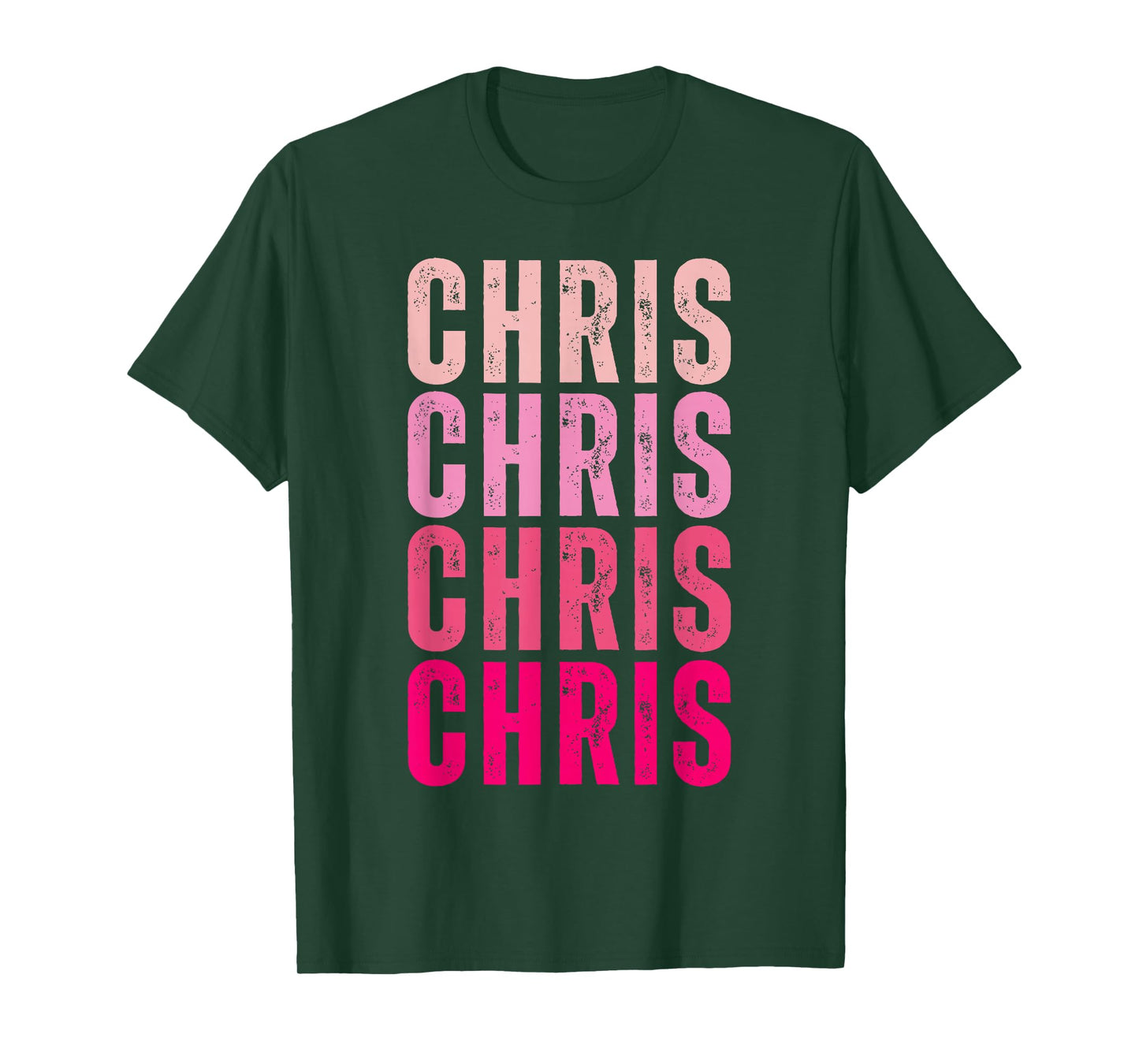 I Love Chris First Name Chris Vintage T-Shirt