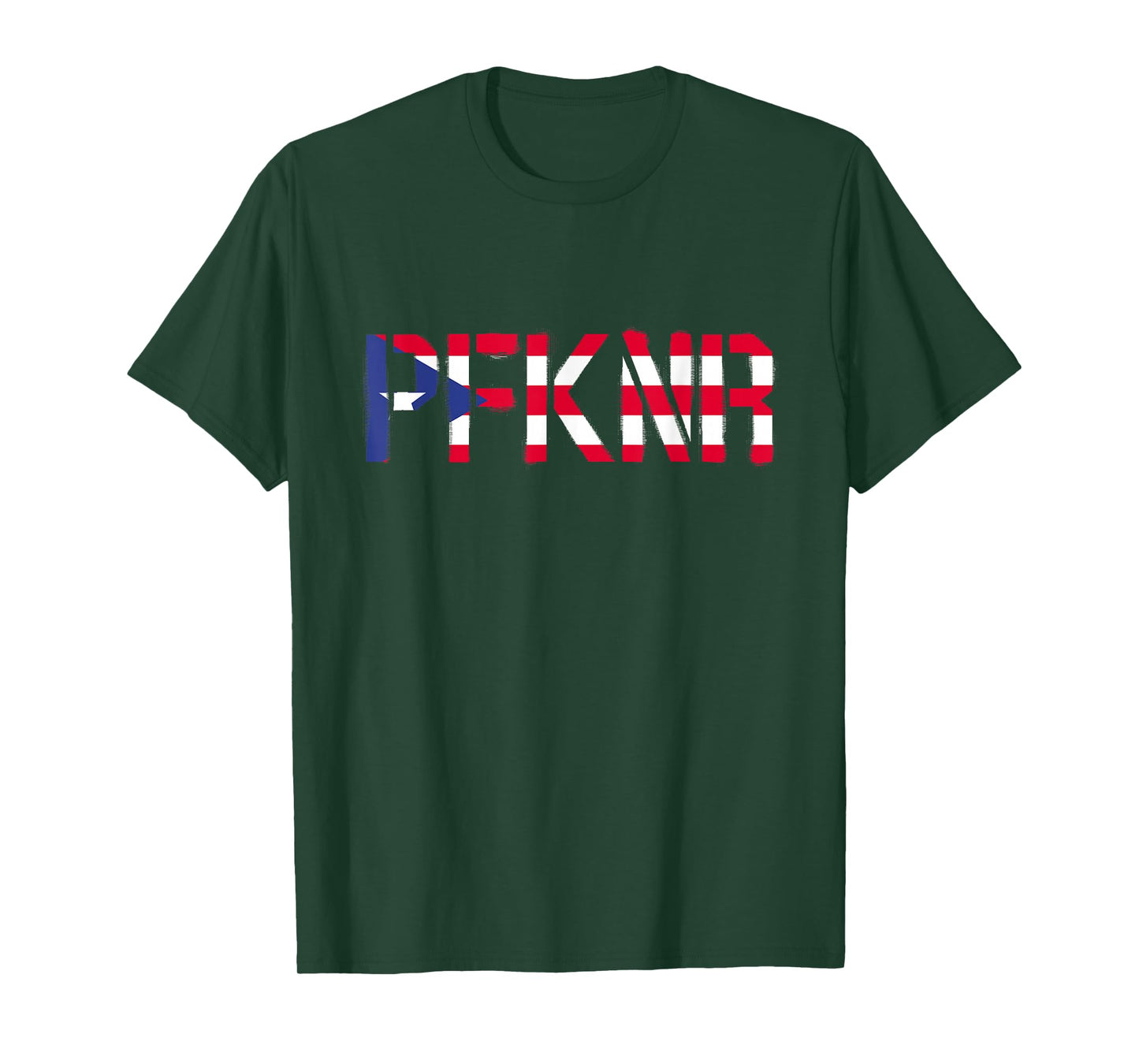 Pfknr Puerto Rico Flag Buricua Borinquen T-Shirt