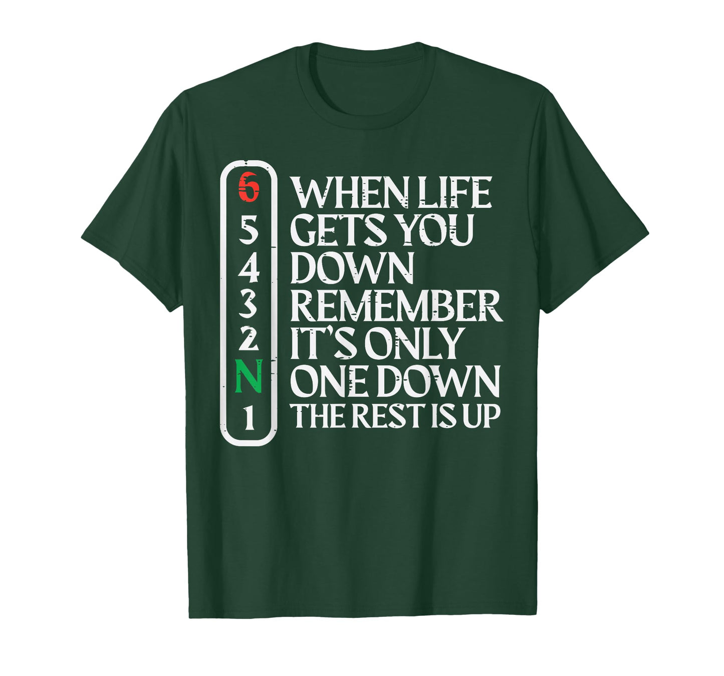 Biker When Life Gets You Down Motorcycle Gear Men Women Kids T-Shirt