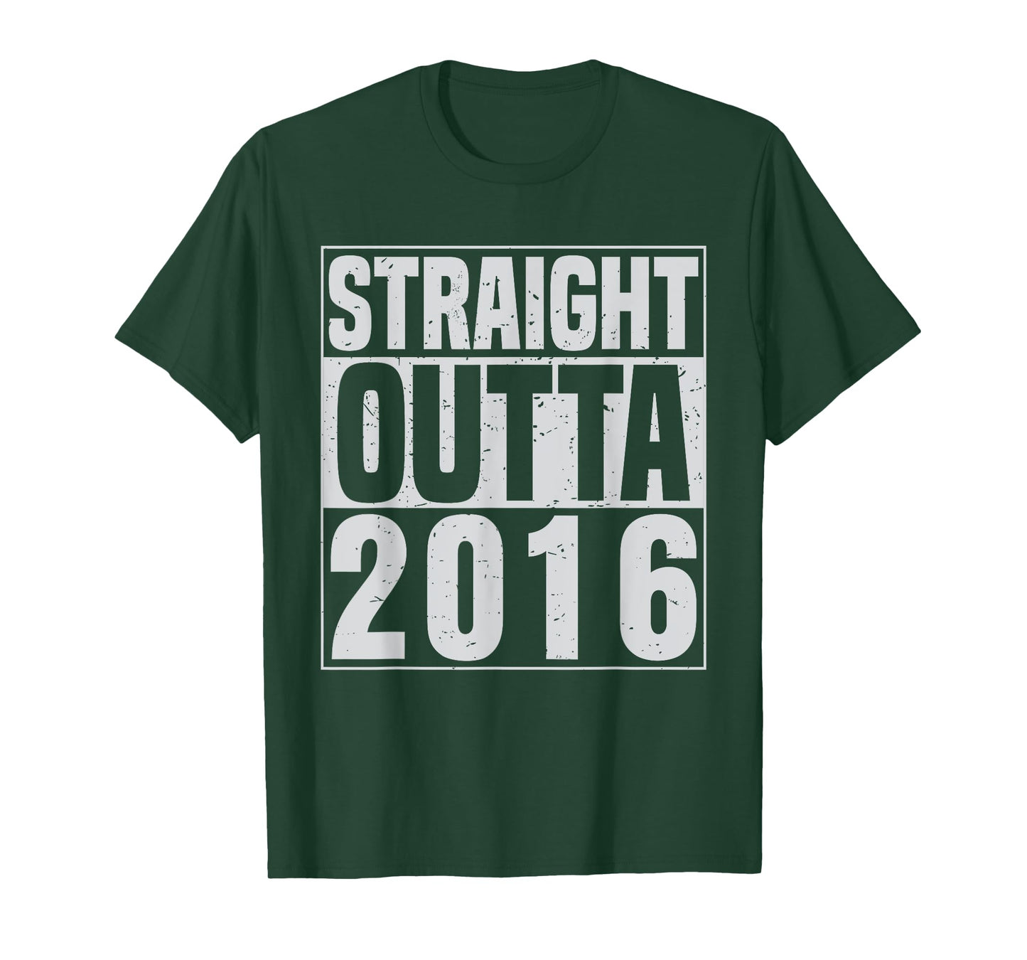 Straight Outta 2016 Classic Years Vintage Birth of Birthday T-Shirt