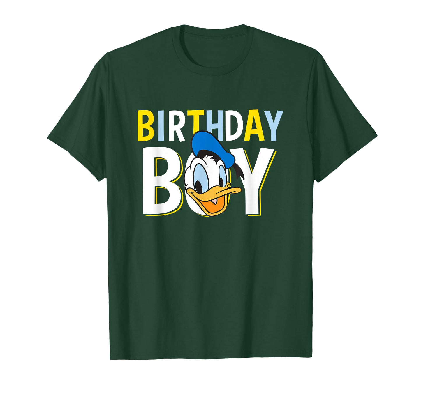 Disney Mickey And Friends Birthday Boy Vintage Donald Duck T-Shirt