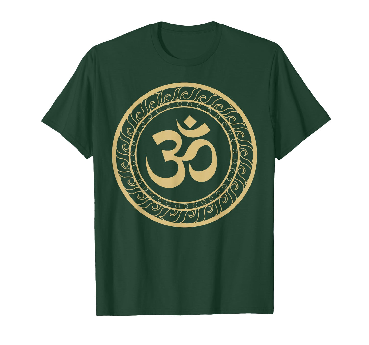 Om Ohm Aum Symbol Spiritual Yoga T-Shirt