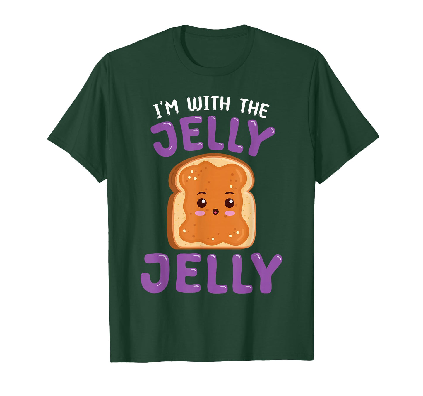 Peanut Butter-Jelly Funny Matching Couple Best Friend T-Shirt