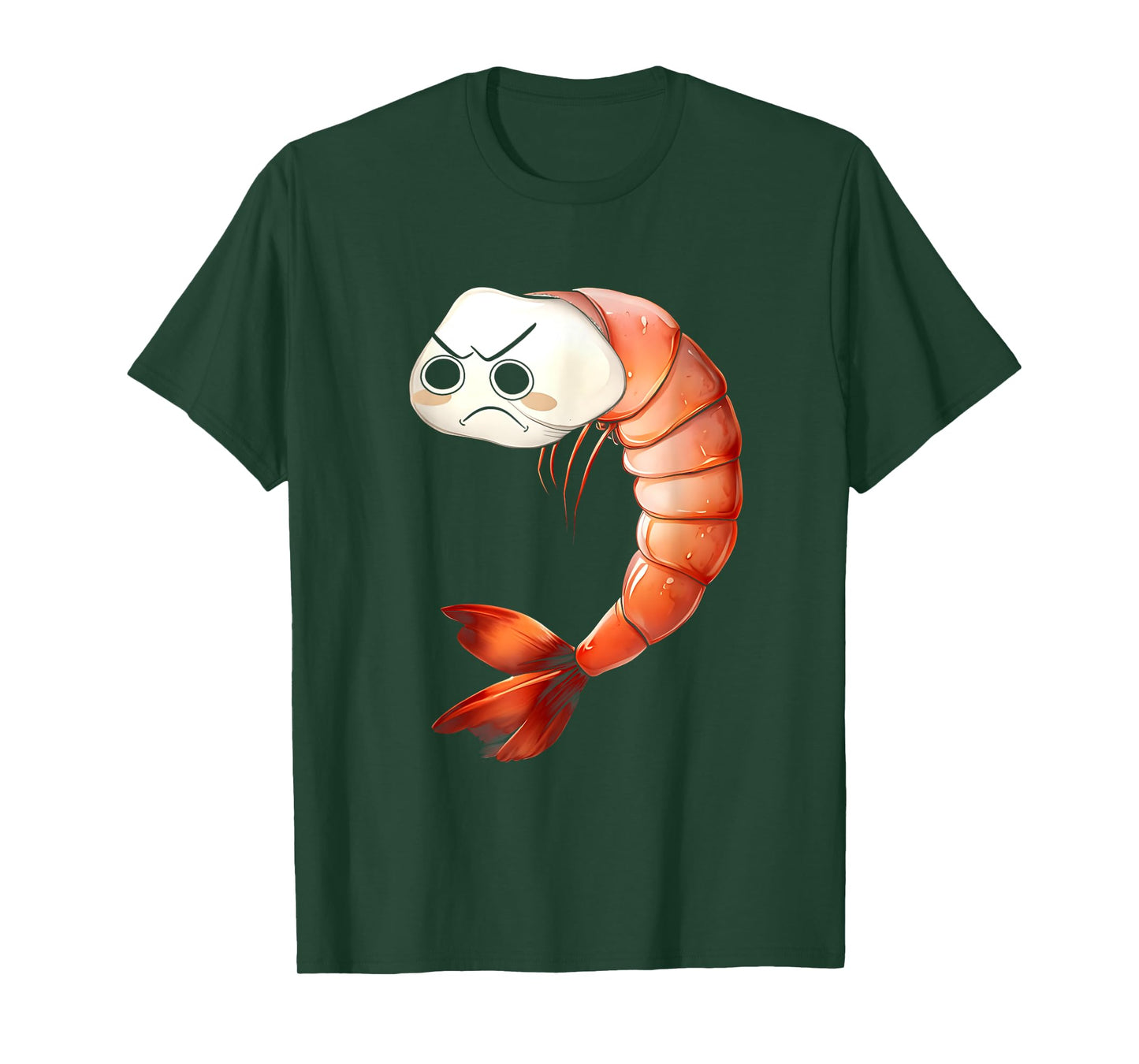 Dandy Shrimpo Angry Shrimp World Birthday Costume Sashimi T-Shirt