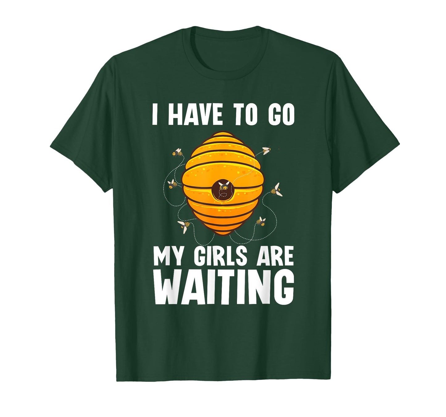 Funny Beekeeper Art For Women Girls Bee Beekeeping Beekeeper T-Shirt