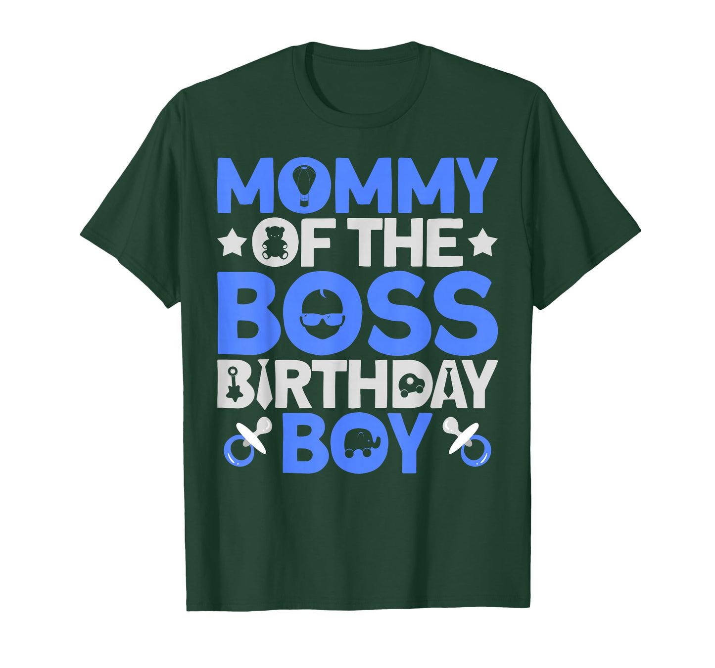 Mommy Of The Boss Birthday Party Outfit Like A Boss Mommy T-Shirt