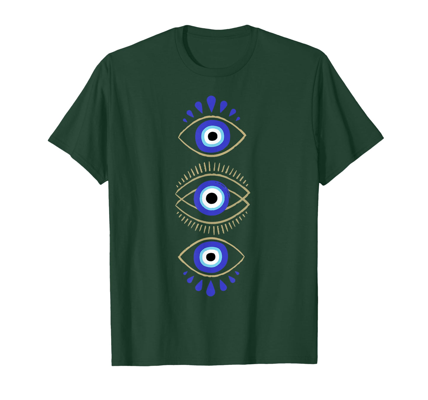 Third Eye All Seeing Spiritual Mystical Evil Eye Protection T-Shirt