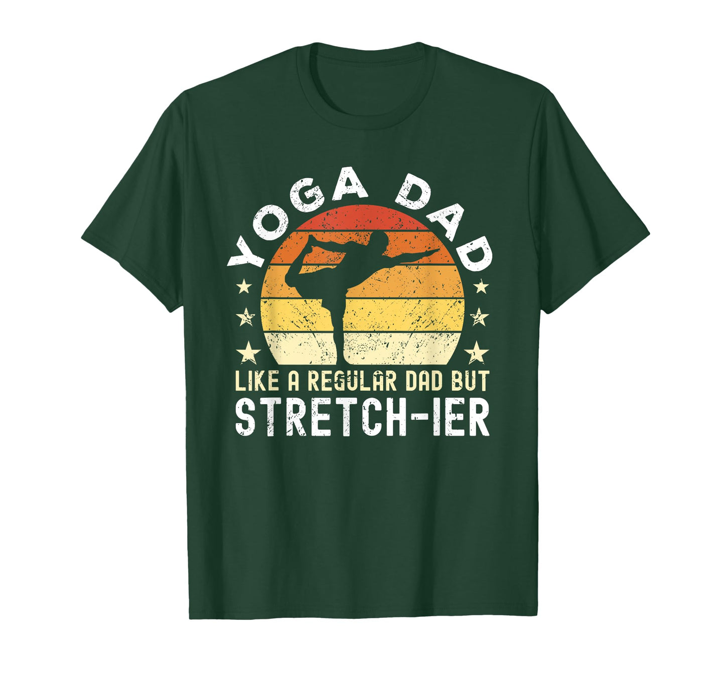 Yoga Dad Like a regular Dad but stretch-ier Dad Meditation T-Shirt
