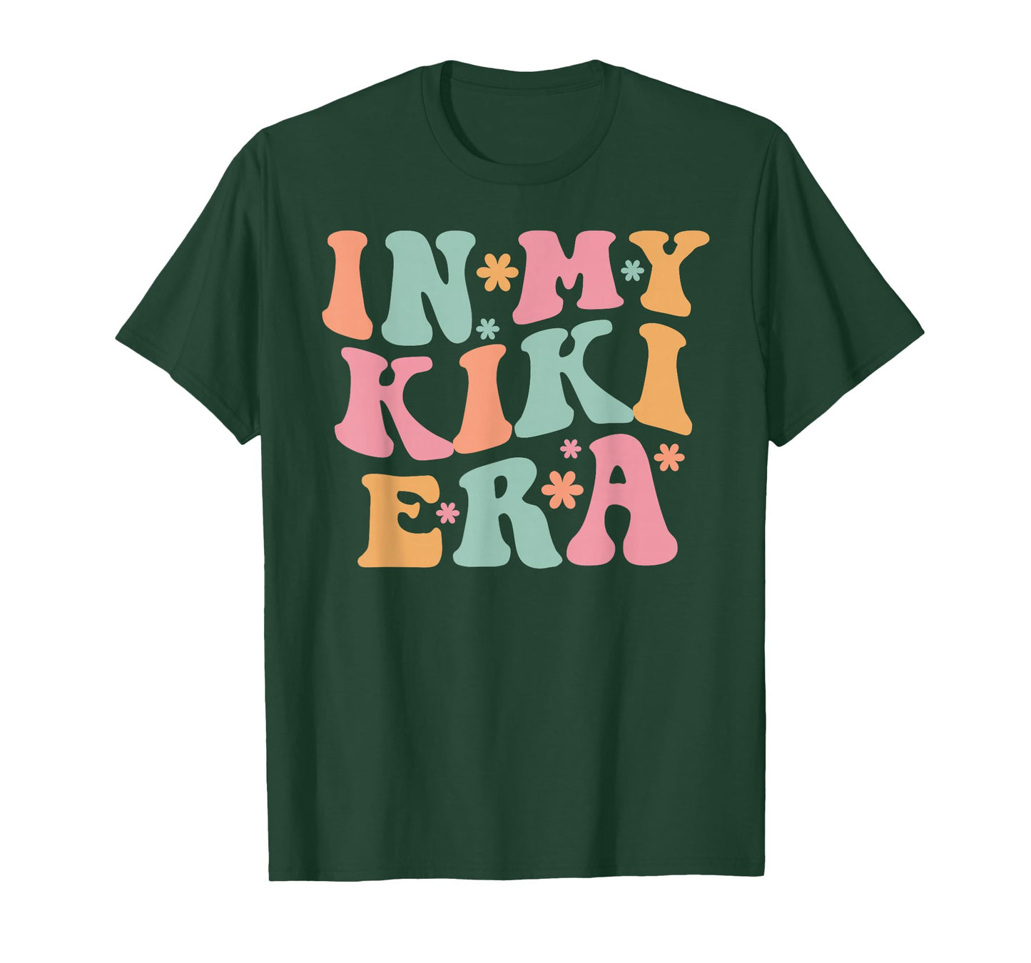 Retro Groovy In My Kiki Era Happy Mother's Day T-Shirt