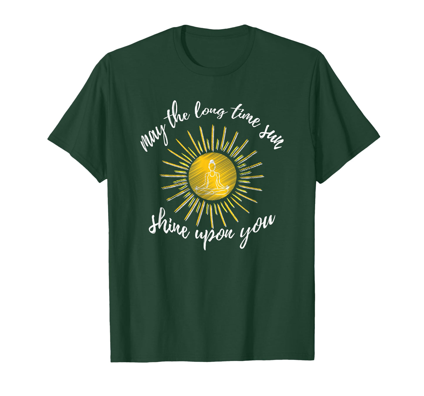 May The Long Time Sun Shine Upon You Kundalini Yoga T-Shirt