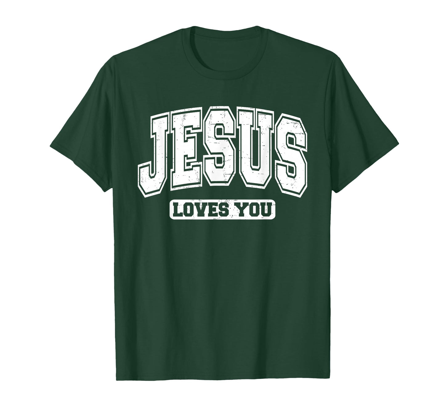 Jesus Loves You Vintage Style - Christian Faith T-Shirt