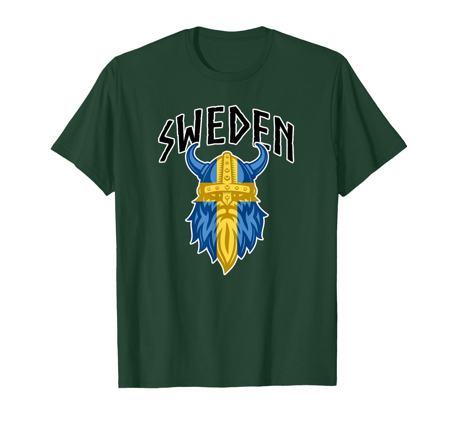 Sweden Swedish Sverige Flag Stockholm Scandinavia Nordic T-Shirt