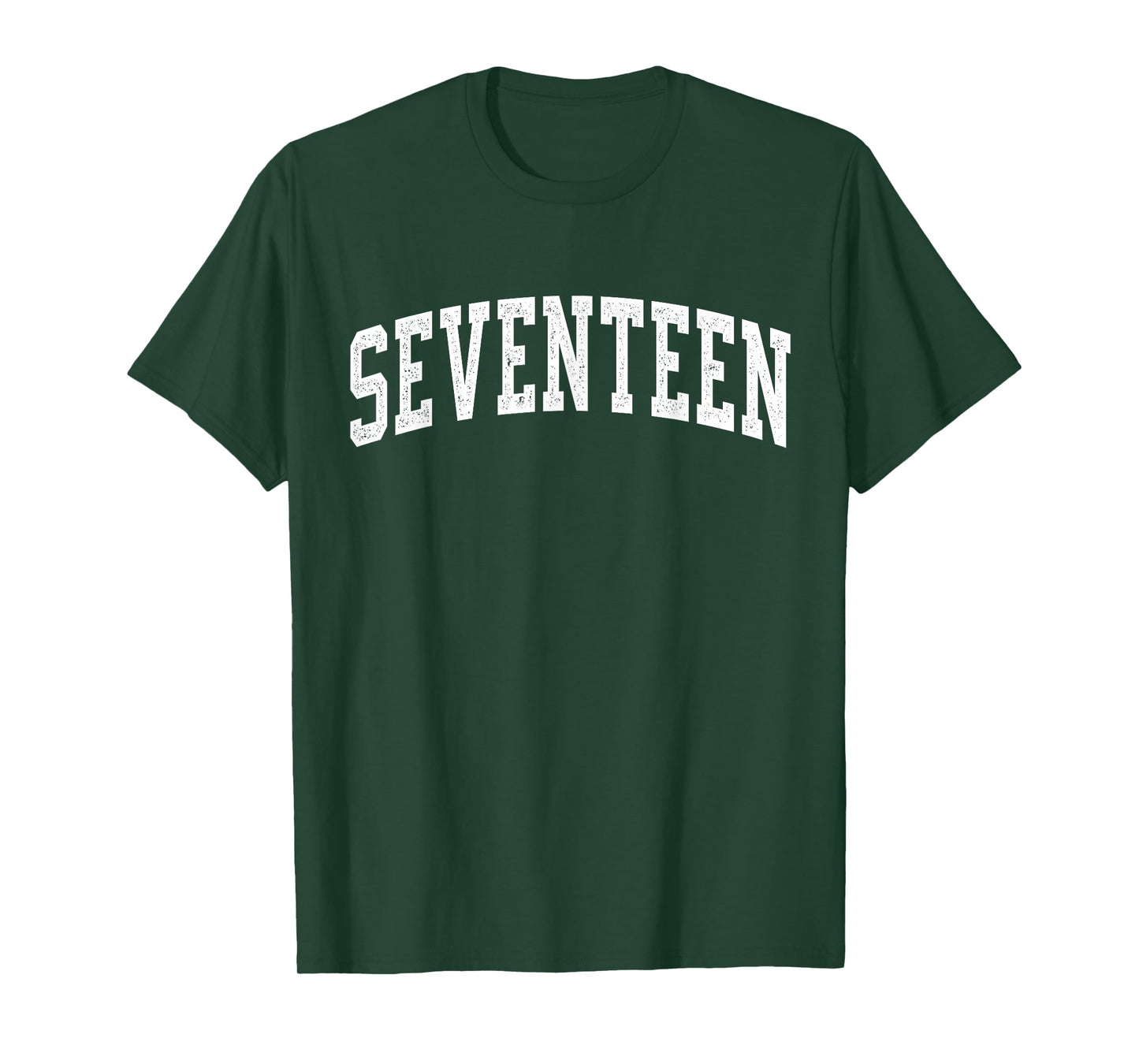 Seventeen Minimalist 17th Birthday Design 17-Year-Old T-Shirt