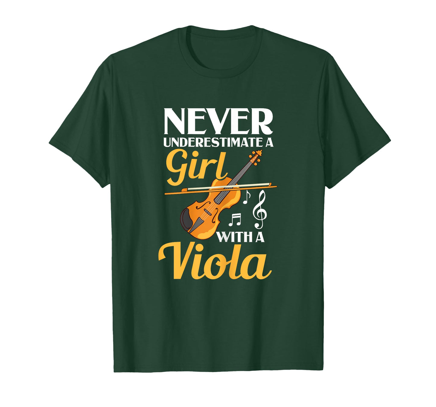 Viola Instrument Music Notes Player Lesson Beginner T-Shirt