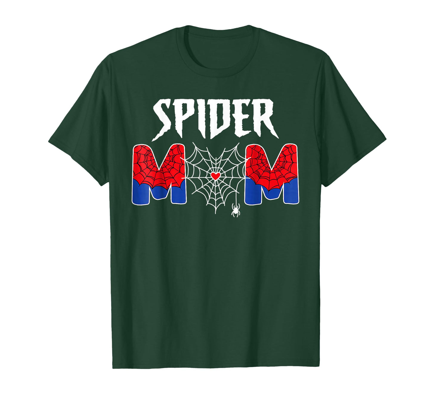 Funny Spider Mom Mama Mothers Day For Women Girls Love T-Shirt