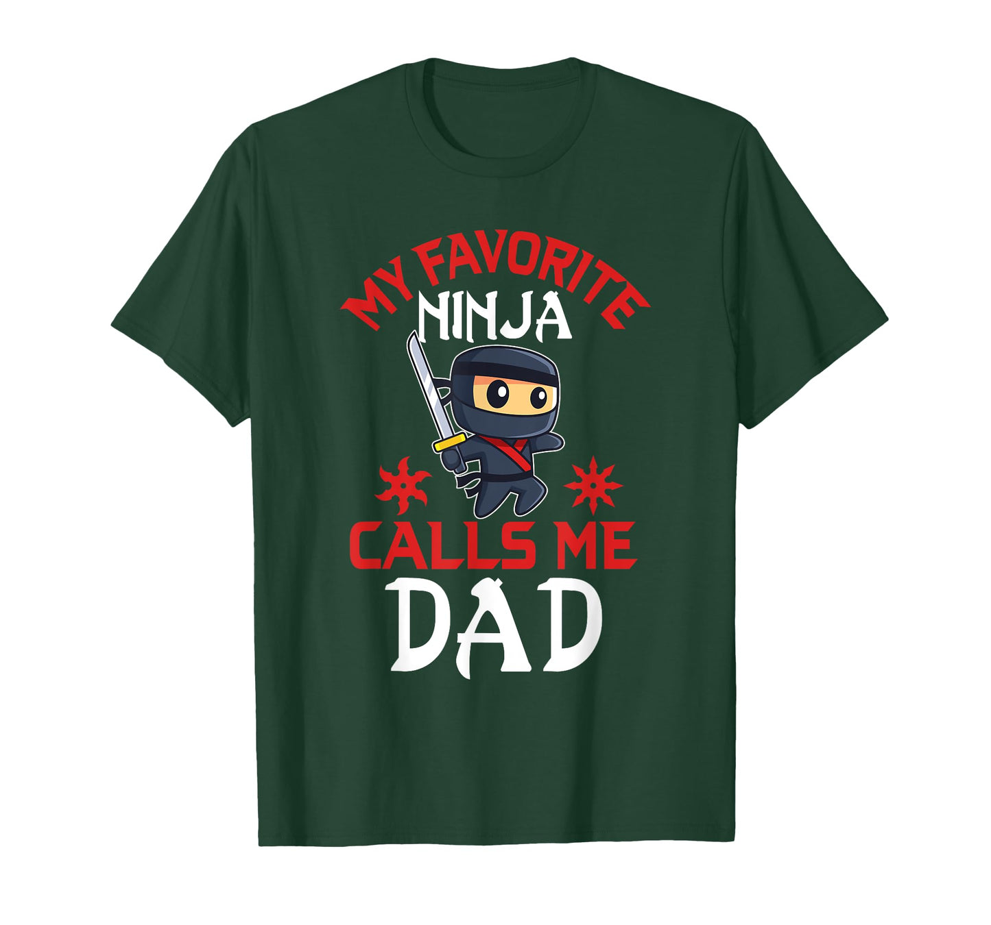 Ninja Dad Matching Family Birthday Party Ninja Dad T-Shirt