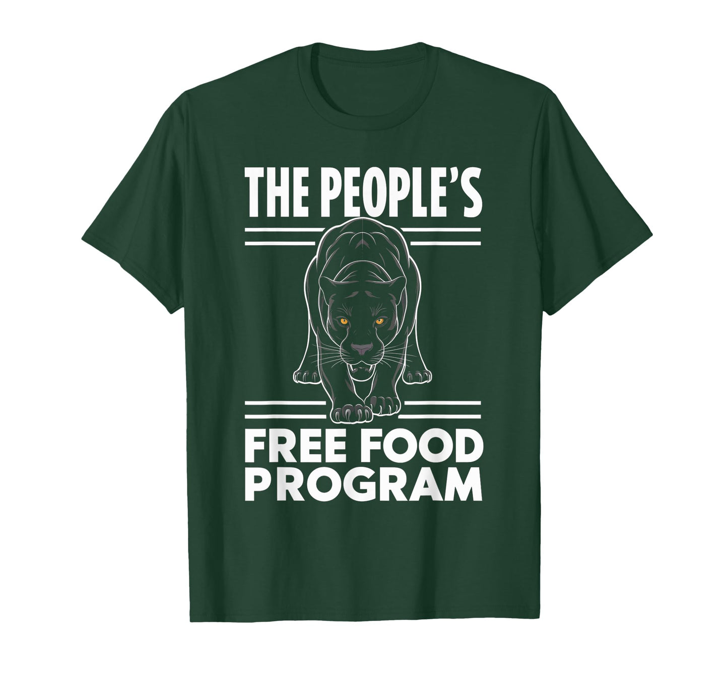 Powerful Panther The People's Free Food Program T-Shirt