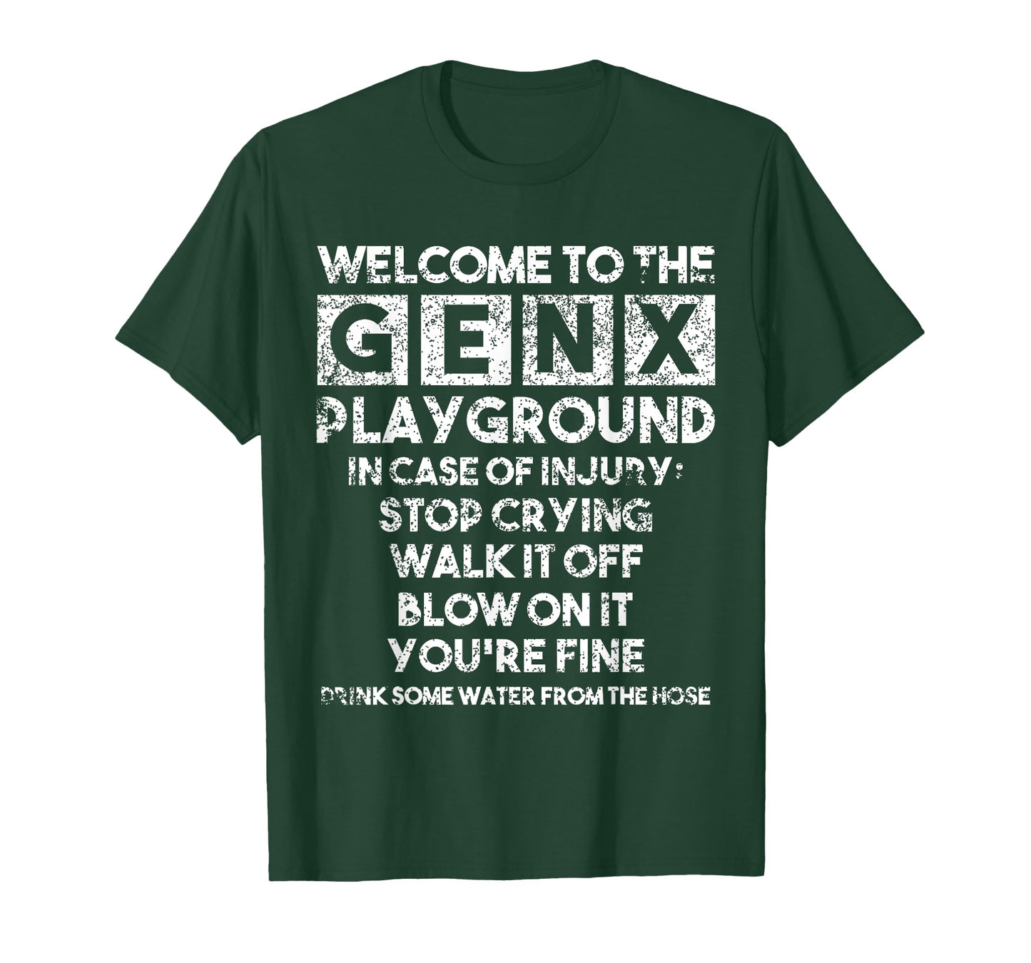 Welcome to the Gen X Playground Generation X 1980 T-Shirt