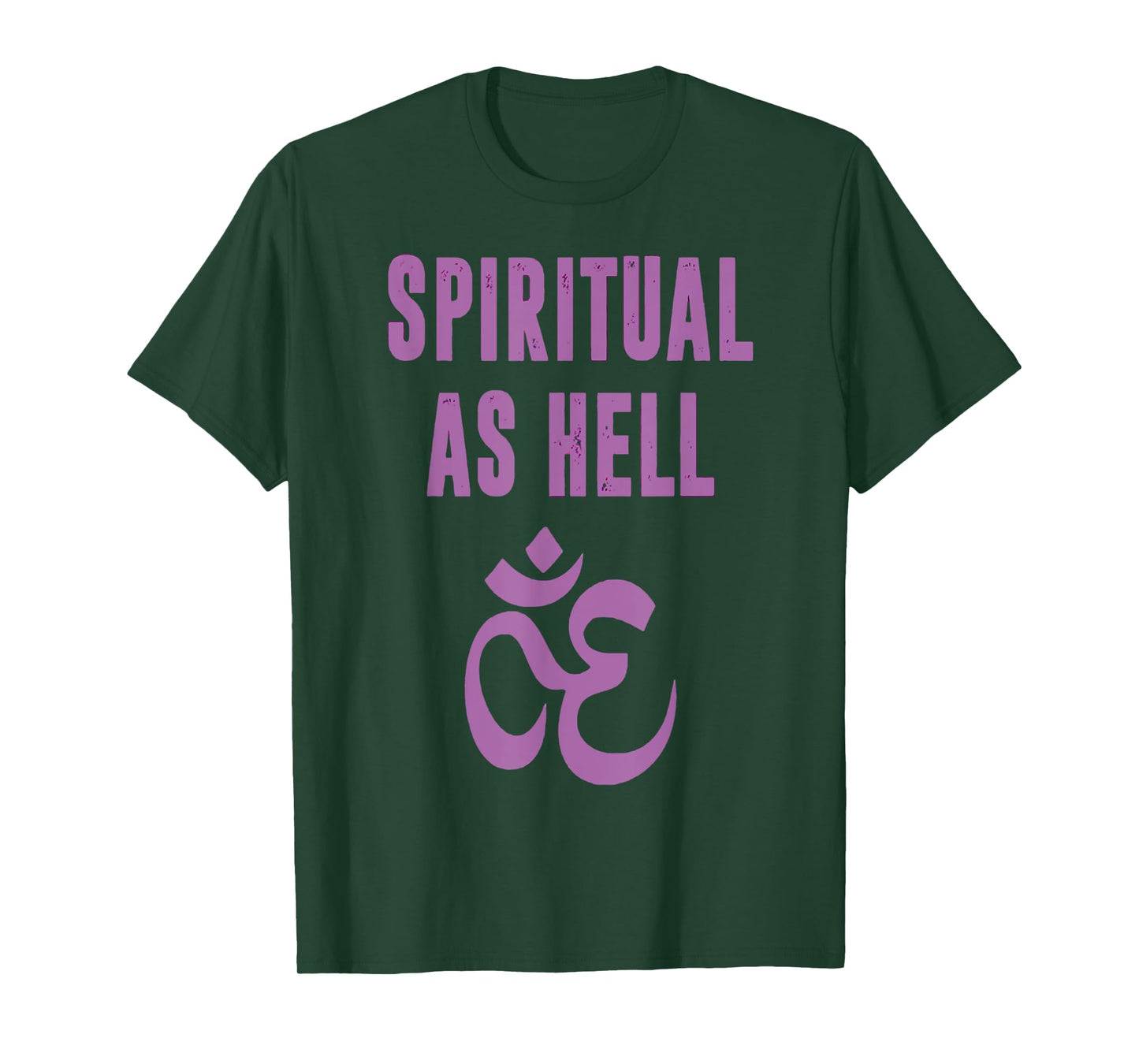 Spiritual As Hell Shirt Funny Religious Tee T-Shirt