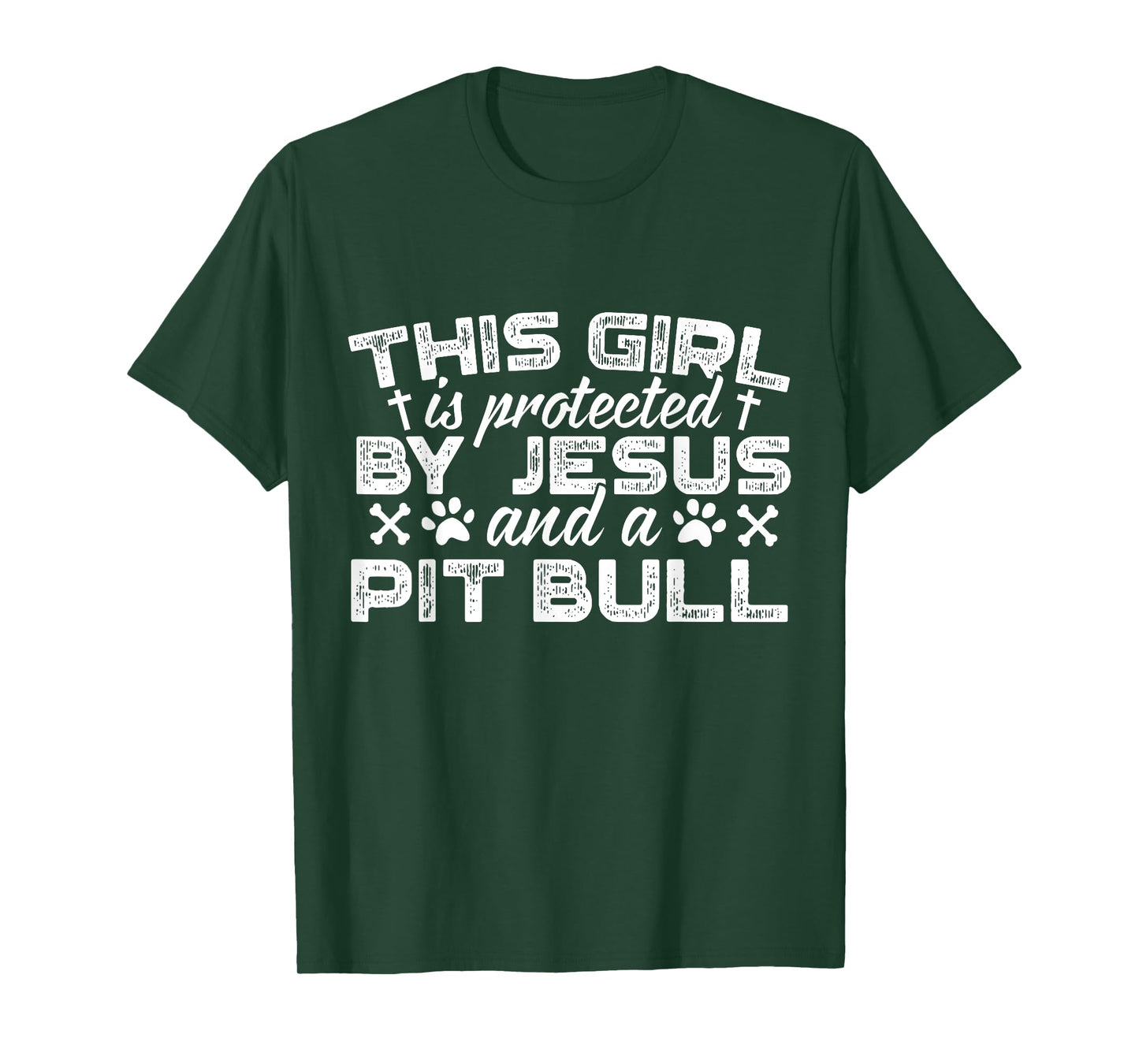 Pit Bull T-Shirt for Women | Christian Tee Gift Idea T-Shirt