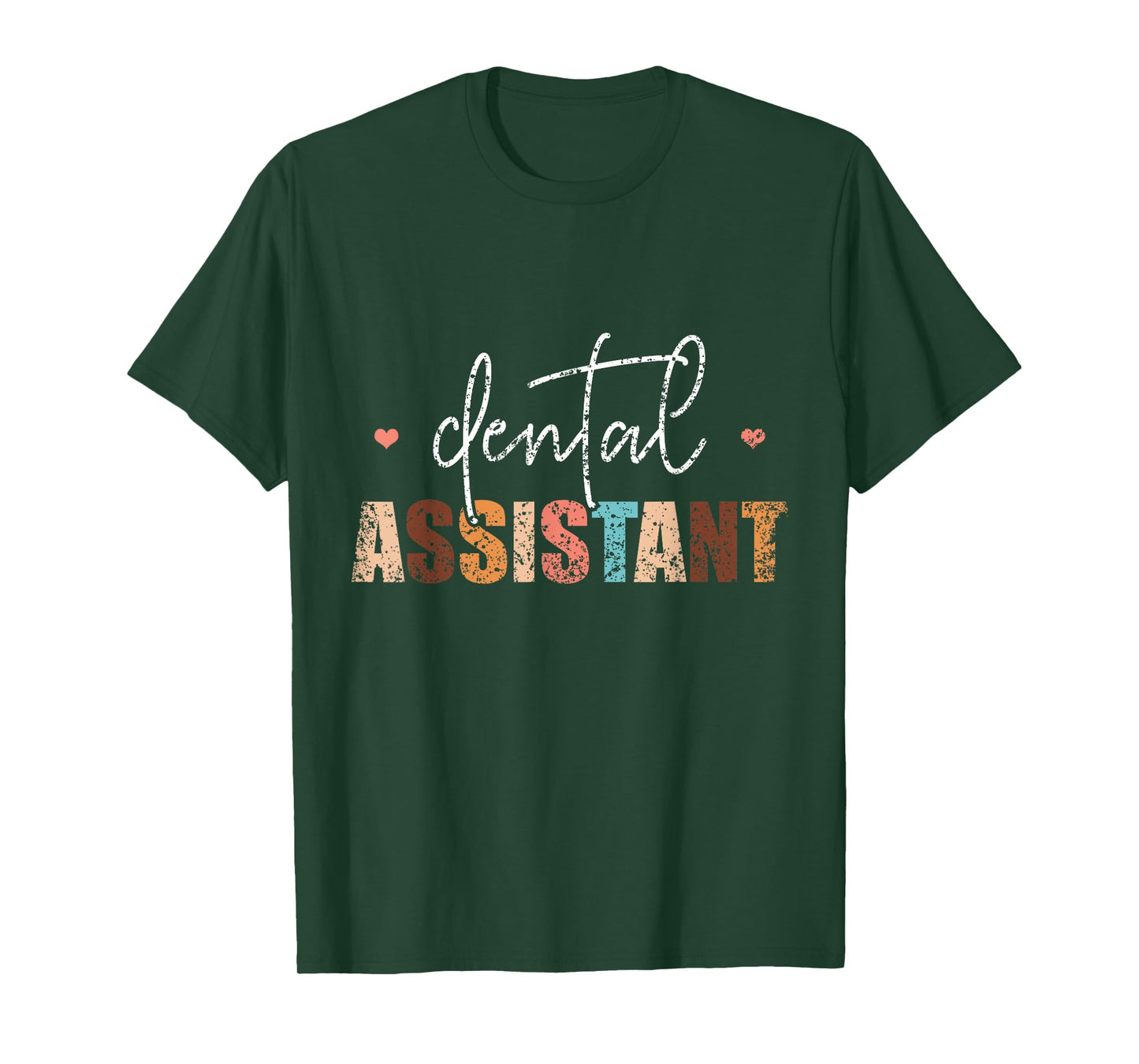 Dental Assistant Tooth Women Job Teeth Dental Assistant T-Shirt