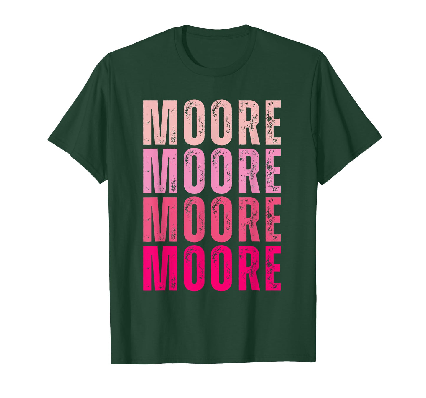 Moore Personalized Name I Love Moore Vintage T-Shirt