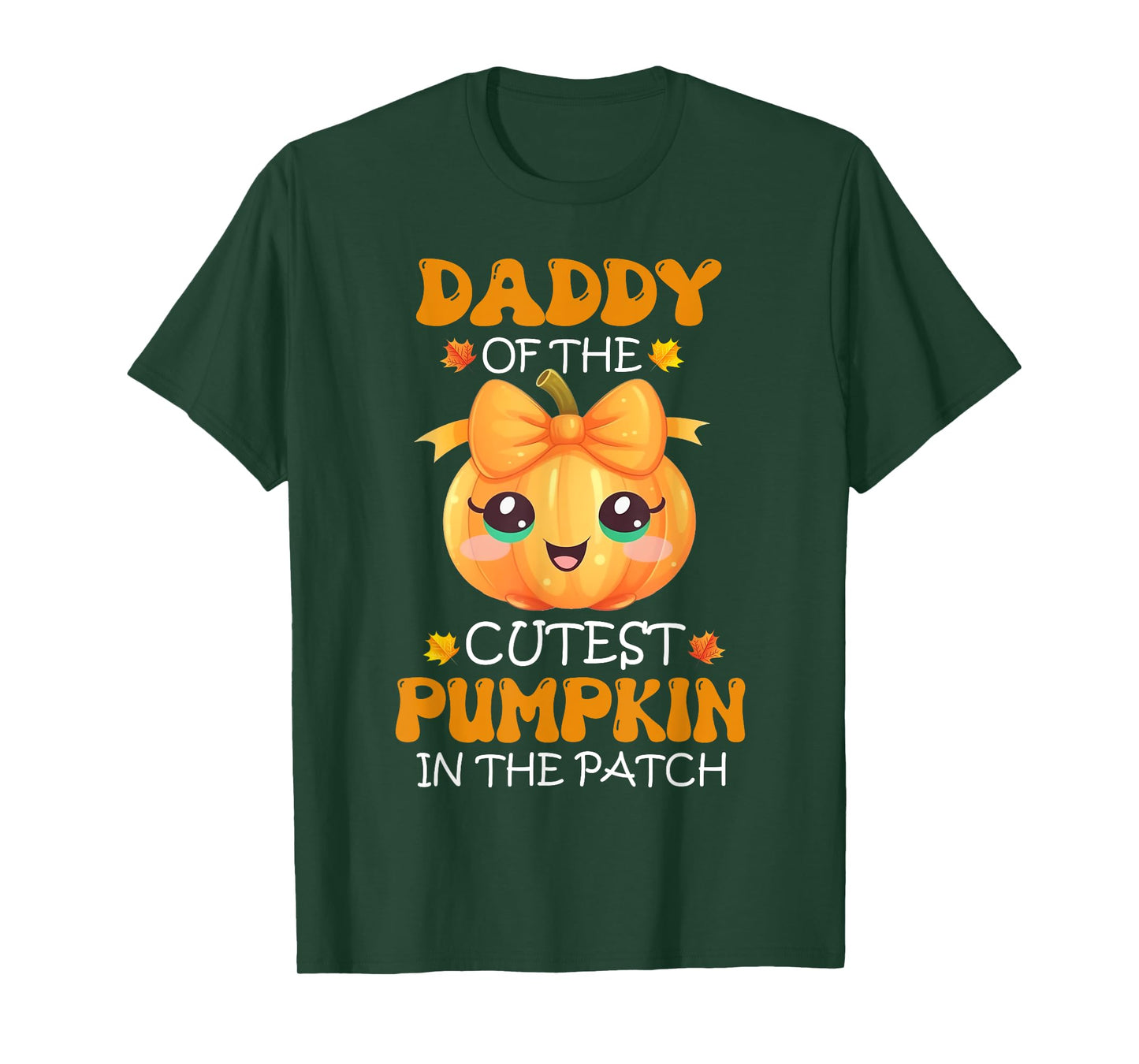 Daddy Of The Cutest Pumpkin In The Patch Halloween T-Shirt