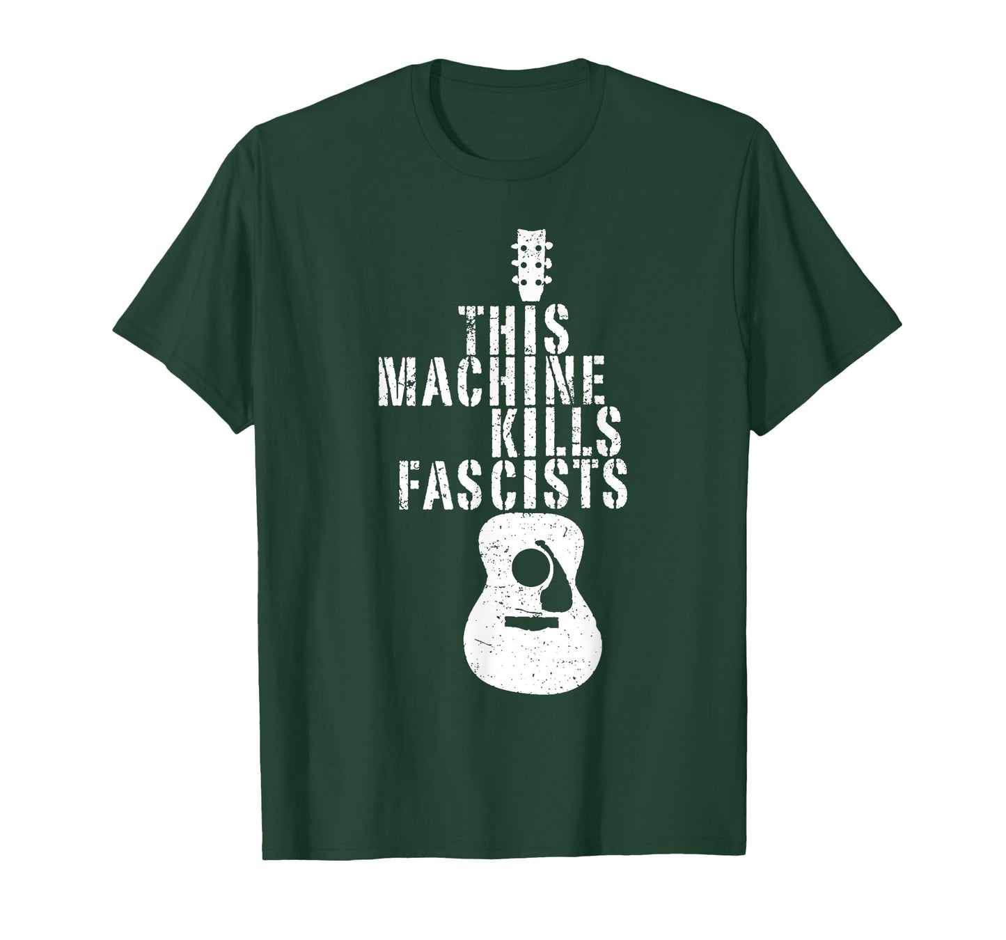 Vintage Funny This Machine Kills Fascists For Music Lover T-Shirt