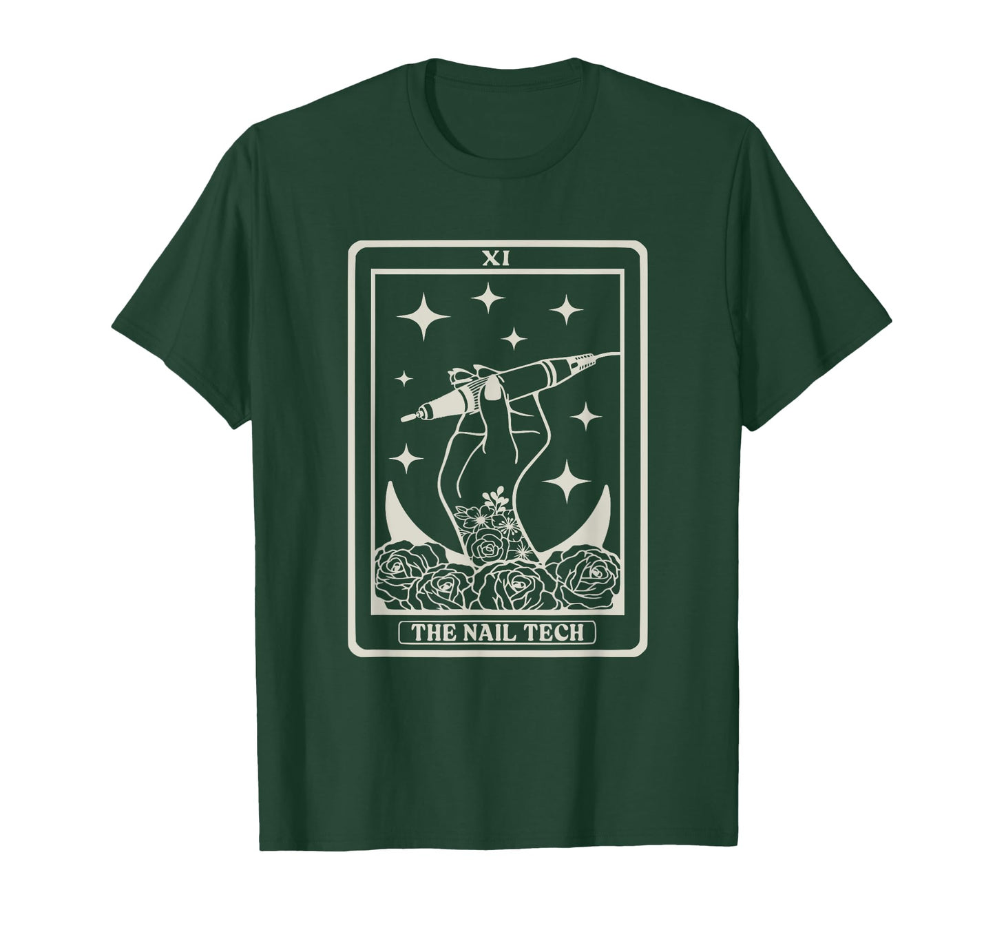 The Nail Tech Tarot Card Nail Tech T-Shirt