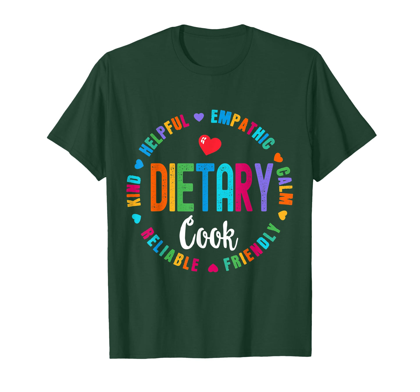 Dietary Cook Appreciation Week healthcare Dietitian Squad T-Shirt