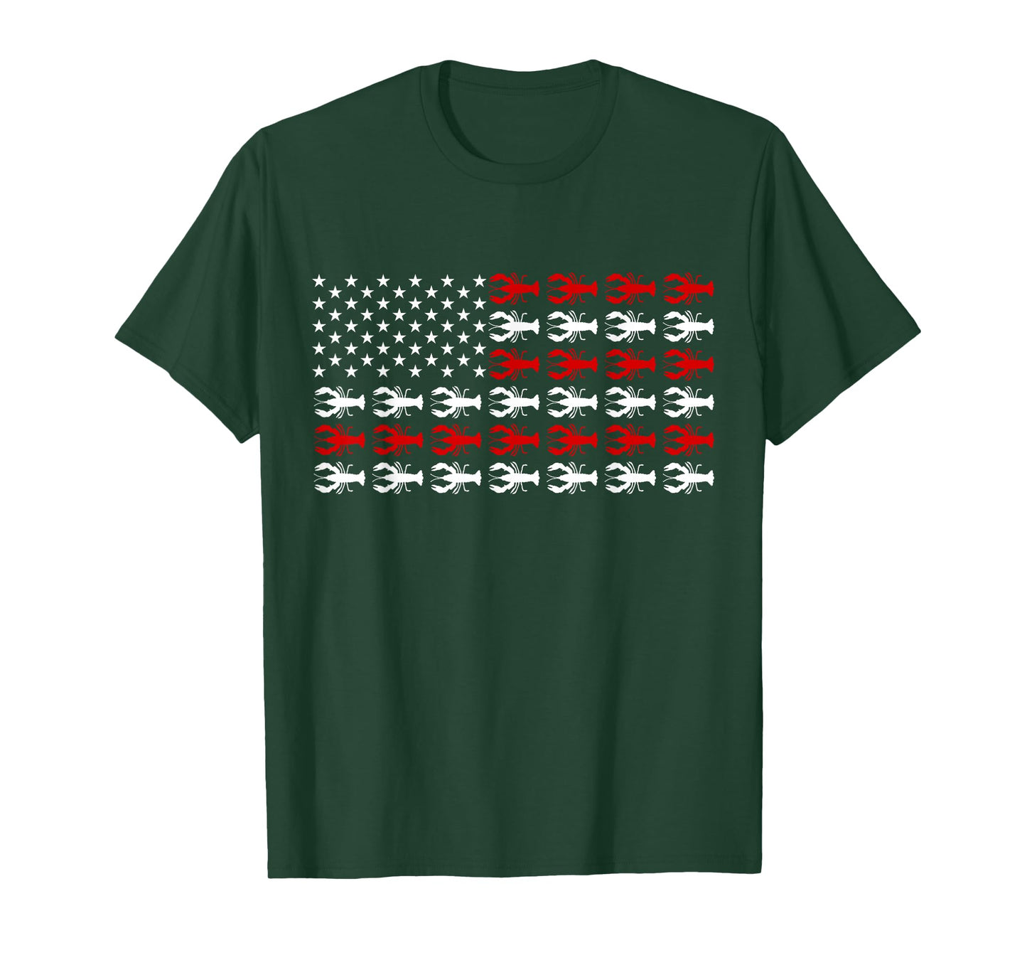 Vintage USA Flag Crawfish Season Crawfish Boil Party T-Shirt