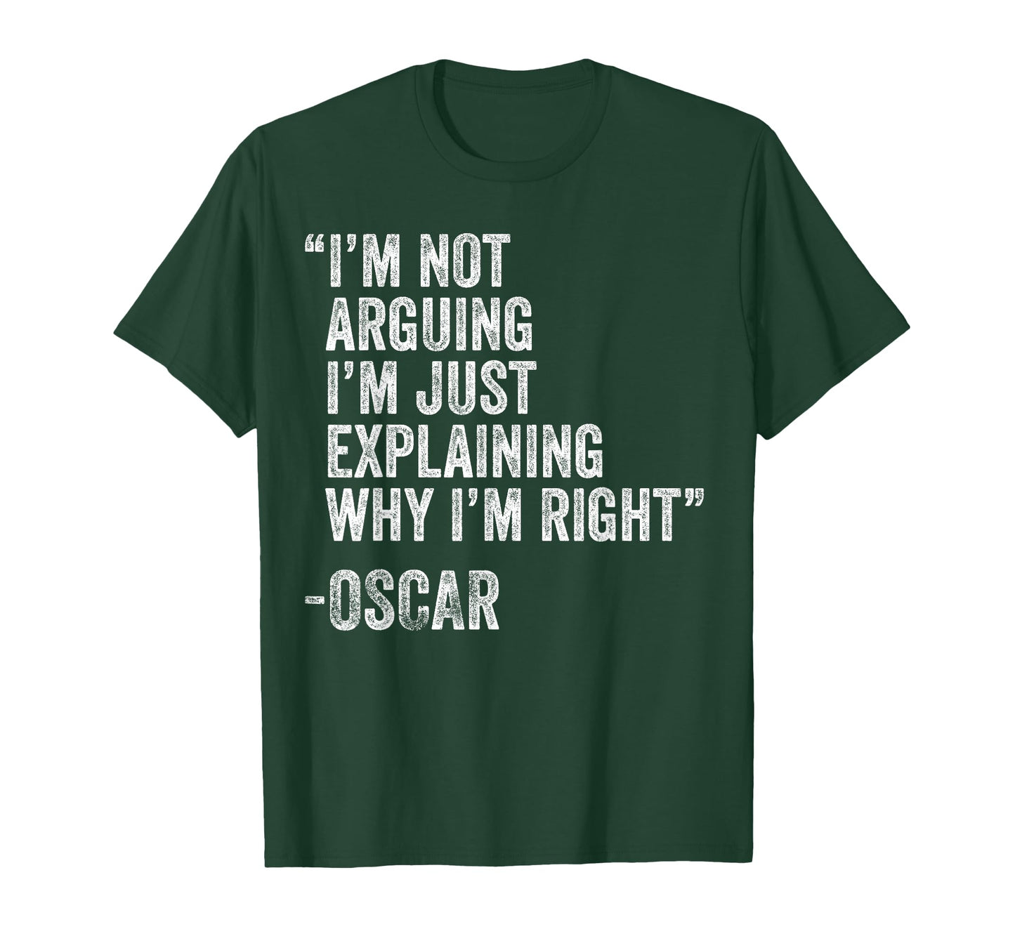 OSCAR Quote Funny Birthday Custom Name Idea Engineer T-Shirt