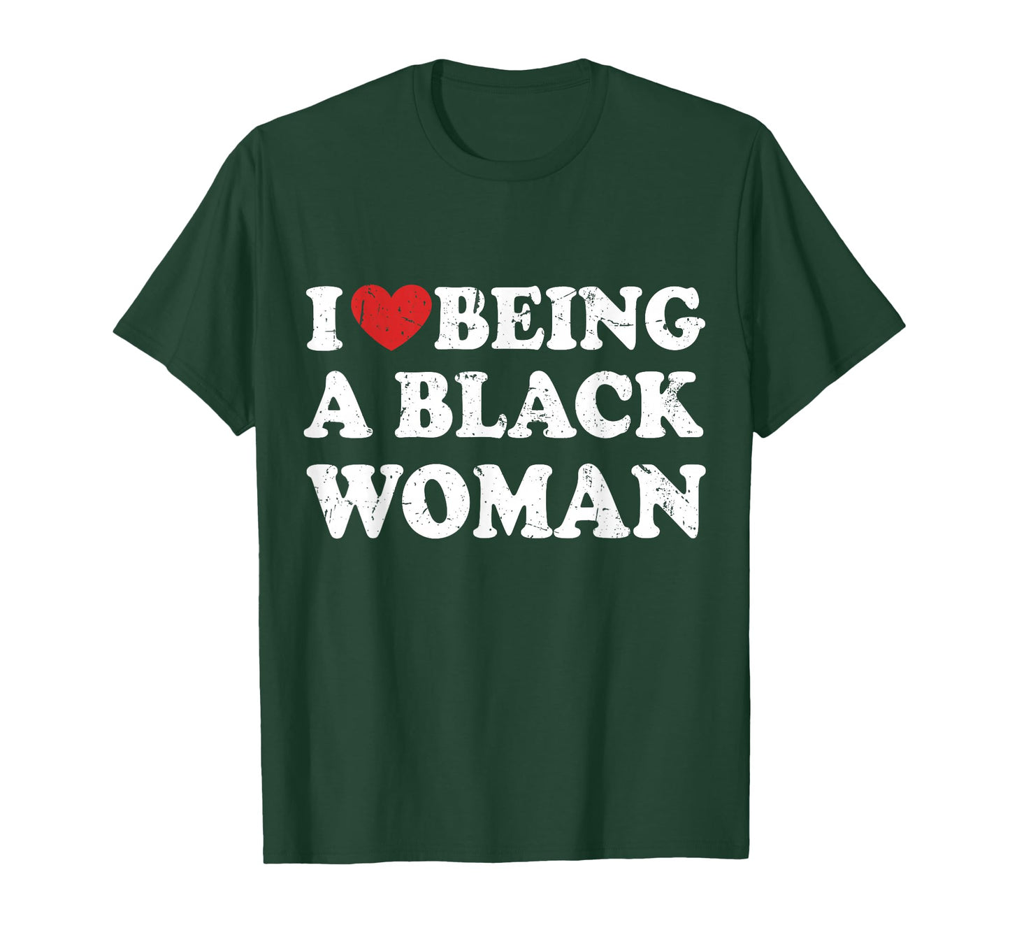 I Love Being Black Woman, I Like to be Black Woman T-Shirt
