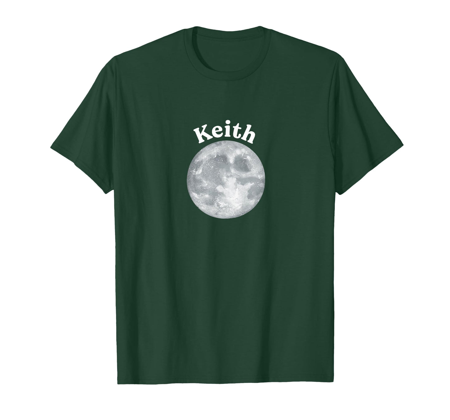 Keith (with a picture of a moon) T-Shirt