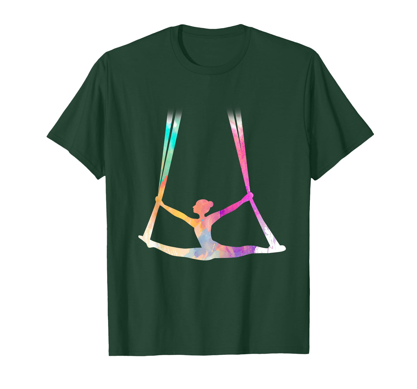 Aerial Silks Circus Yoga T-Shirt