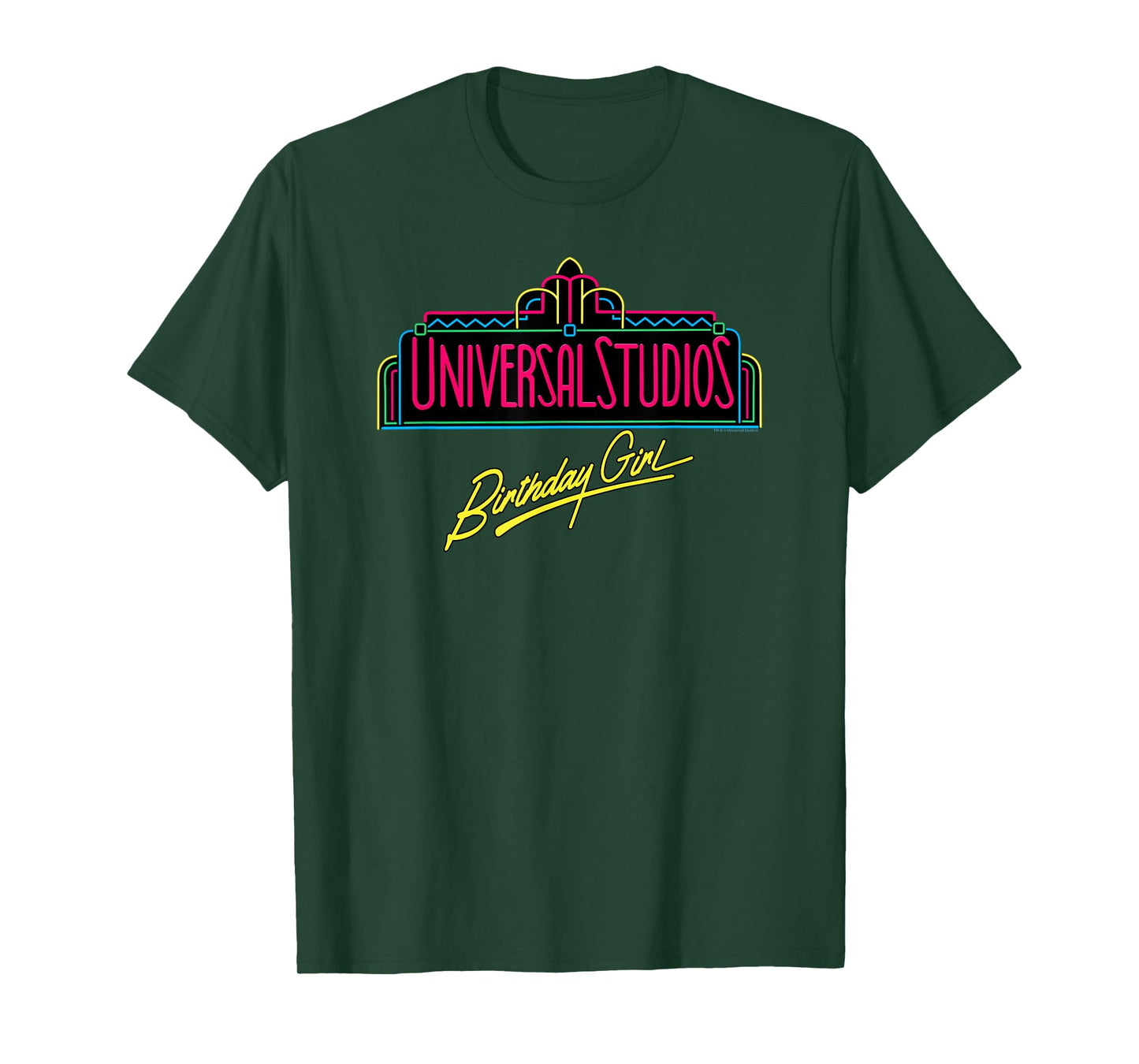 Universal Studios Marquee Birthday Girl T-Shirt