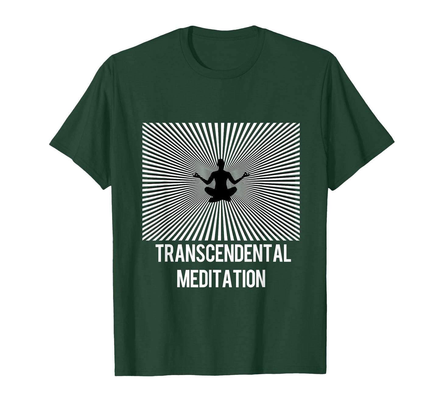Transcendental Meditation - TM Yoga Mantra Energy Rays T-Shirt